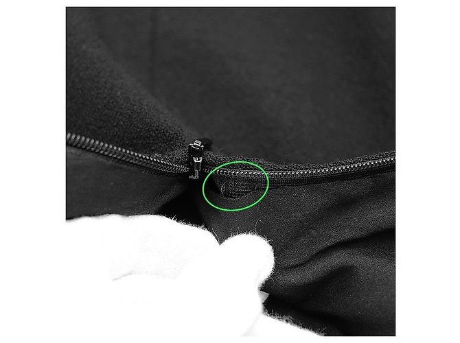 Timeless Chanel 100% Woll-Set Schwarz - Ansicht 9