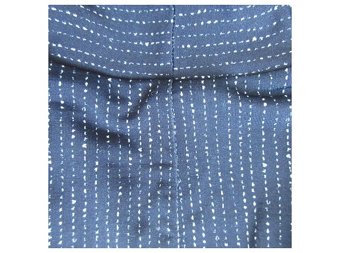 Max Mara Wickelkleid Stretchkleid Blau Marineblau - Ansicht 10