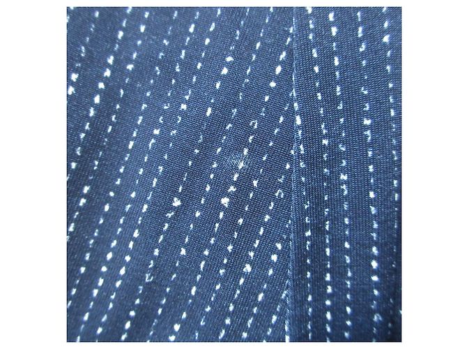 Max Mara Wickelkleid Stretchkleid Blau Marineblau - Ansicht 12