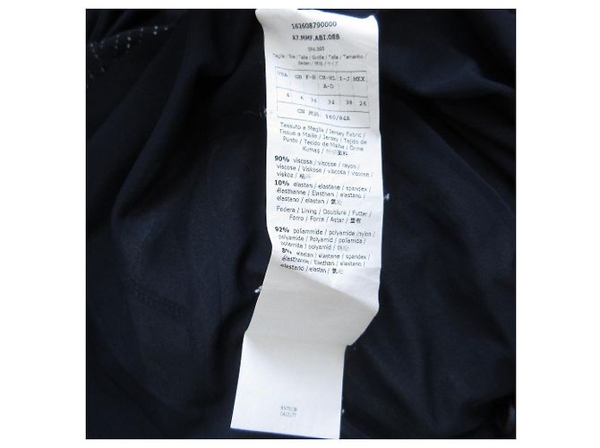 Max Mara Wickelkleid Stretchkleid Blau Marineblau - Ansicht 7