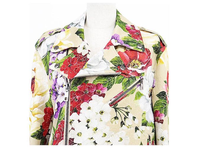 Dolce & Gabbana Chaqueta de mezcla de algodón jacquard Dolce&Gabbana Multicolor - vista 2
