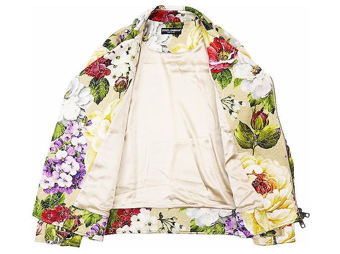 Dolce & Gabbana Chaqueta de mezcla de algodón jacquard Dolce&Gabbana Multicolor - vista 8