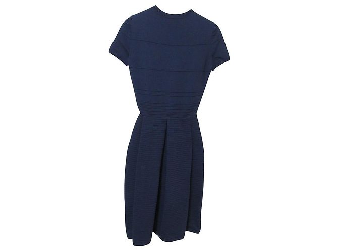 Salvatore Ferragamo Kleid Blau Marineblau - Ansicht 2