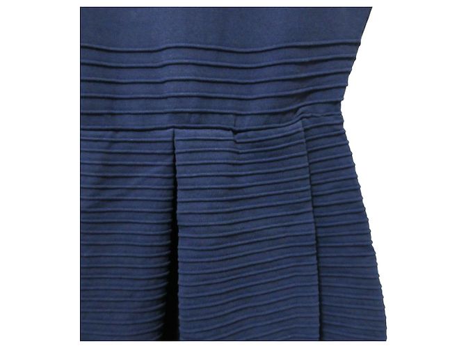 Salvatore Ferragamo Kleid Blau Marineblau - Ansicht 5