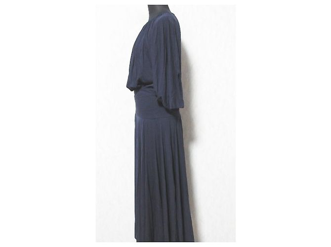 Autre Marque PLAIN PEOPLE Set Bluse Rock Blau Marineblau - Ansicht 3