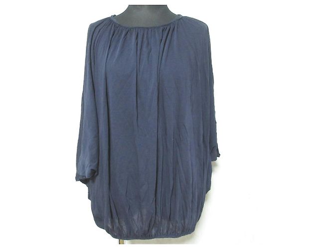 Autre Marque PLAIN PEOPLE Set Bluse Rock Blau Marineblau - Ansicht 5