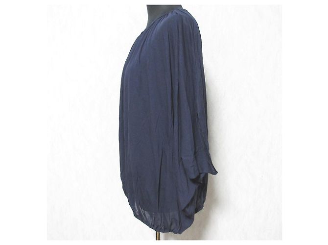 Autre Marque PLAIN PEOPLE Set Bluse Rock Blau Marineblau - Ansicht 7