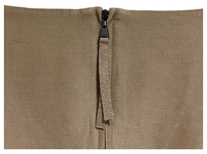 Autre Marque Vestido sem mangas de lã e seda FOXEY Marrom - vista 4