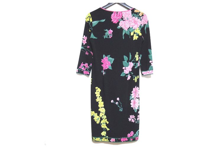 Autre Marque Vestido estampado con flores Kankan Stretch de LEONARD Azul Azul marino - vista 2