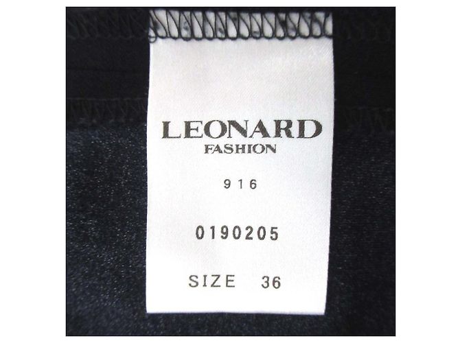 Autre Marque Vestido estampado con flores Kankan Stretch de LEONARD Azul Azul marino - vista 5