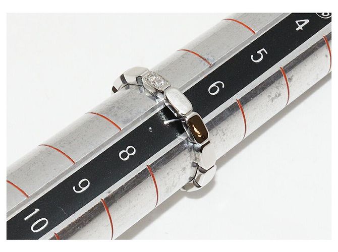Chanel Première Promesse Pt950 Diamantring Silber - Ansicht 2