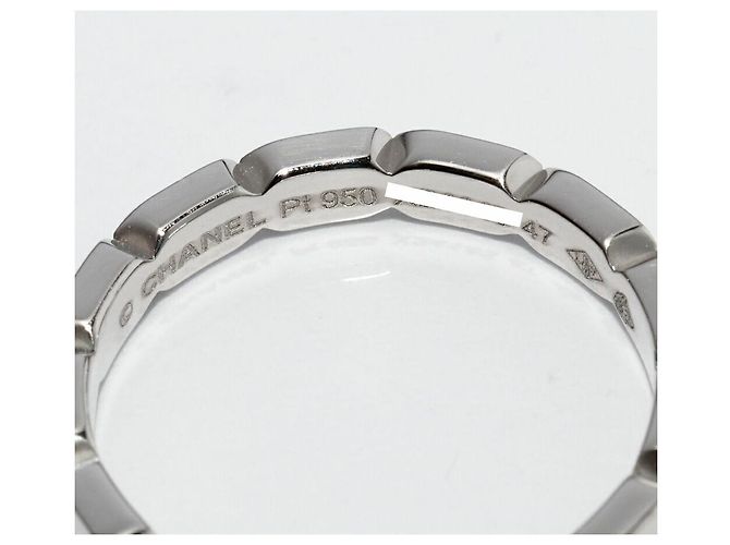 Chanel Première Promesse Pt950 Diamantring Silber - Ansicht 4
