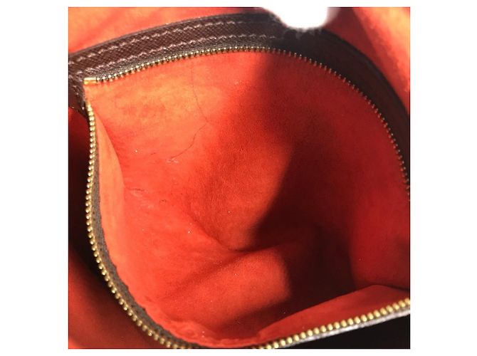 Bucket Louis Vuitton Damier Mare Schultertasche Braun - Ansicht 10