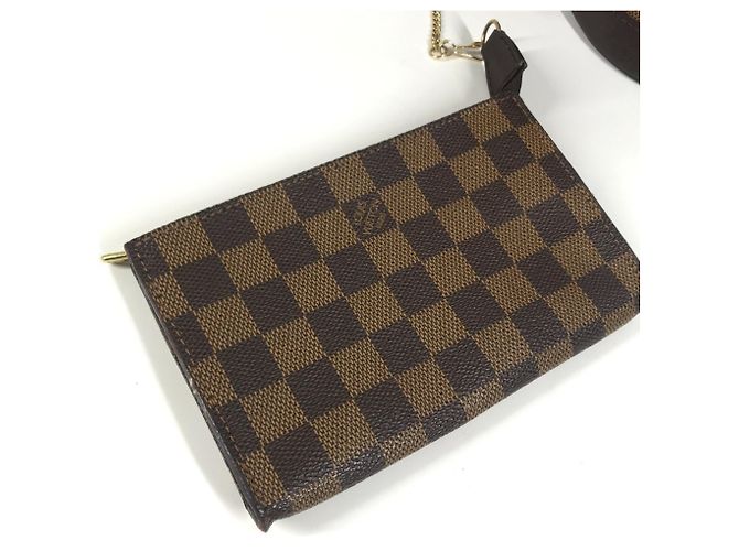 Bucket Louis Vuitton Damier Mare Schultertasche Braun - Ansicht 15