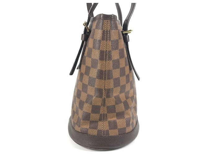 Bucket Louis Vuitton Damier Mare Schultertasche Braun - Ansicht 3