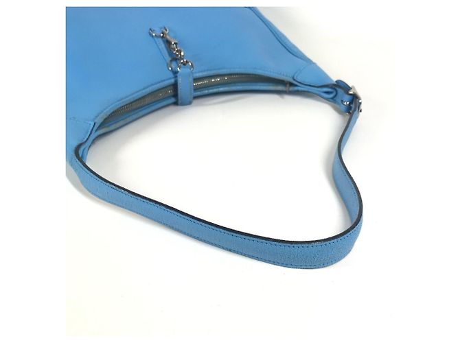 Hermès Hermes Trim 31 Leder Tote Bag Blau - Ansicht 10
