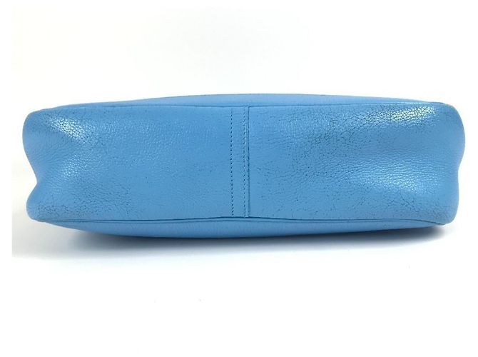 Hermès Hermes Trim 31 Leder Tote Bag Blau - Ansicht 5