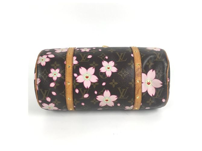 Borsa tote Monogram Cherry Blossom M92009 di Louis Vuitton Marrone Rosa Monogramma - view 13