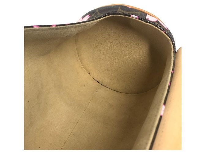 Borsa tote Monogram Cherry Blossom M92009 di Louis Vuitton Marrone Rosa Monogramma - view 6