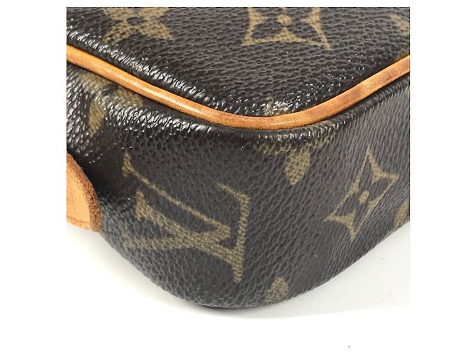 Pochette Bandoulière Marly Monogram Louis Vuitton Marrone - vista 12