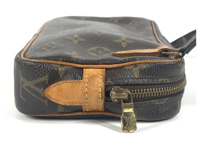 Pochette Bandoulière Marly Monogram Louis Vuitton Marrone - vista 4