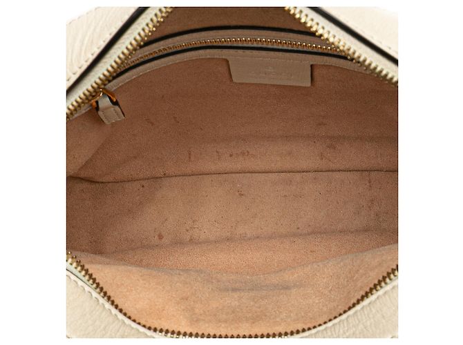 Gucci Beige Small GG Supreme Horsebit 1955 Crossbody - vista 4