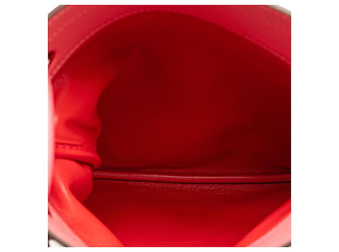 Borsa Aline Mini Swift Rossa Hermès - vista 4
