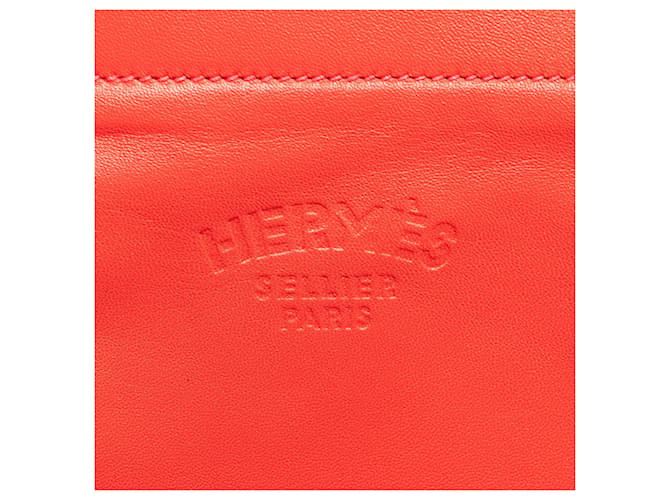 Borsa Aline Mini Swift Rossa Hermès - vista 6