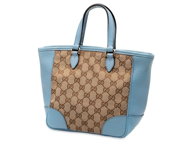 Borsa Bree piccola in tela GG marrone di Gucci Beige - vista 2