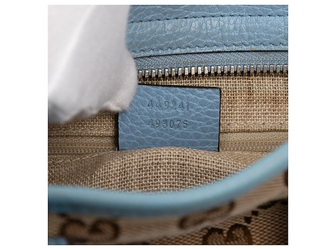 Borsa Bree piccola in tela GG marrone di Gucci Beige - vista 6