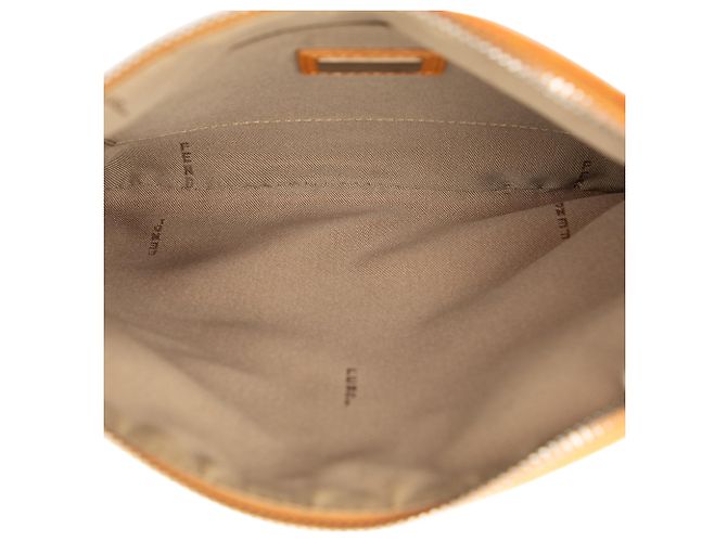 Fendi Orange Zucchino Canvas Umhängetasche - Ansicht 4
