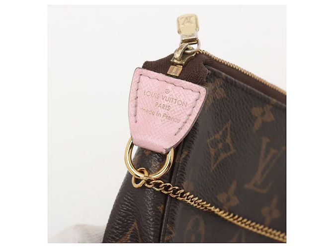 Mini Pochette Accessoires Monogram Vivienne di Louis Vuitton Marrone Monogramma - vista 10