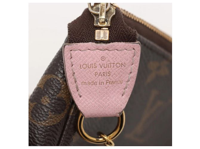 Mini Pochette Accessoires Monogram Vivienne di Louis Vuitton Marrone Monogramma - vista 7