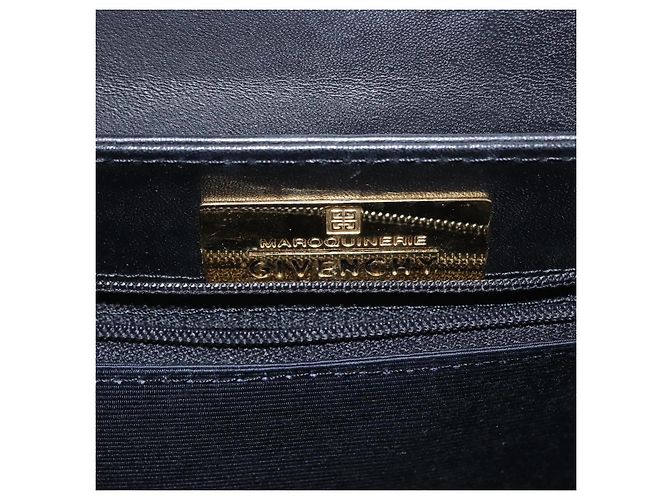 Vintage 4G Handtasche aus Leder von Givenchy Schwarz - Ansicht 6