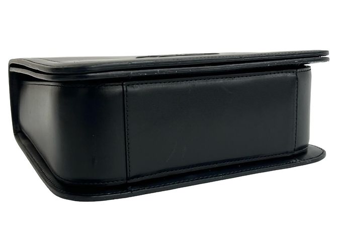 Céline Bolsa tote mini em couro de bezerro com logo Old Triomphe da Celine Preto - vista 7