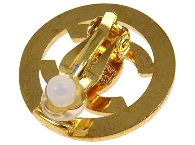 Chanel CC Round Metal D'oro - vista 3