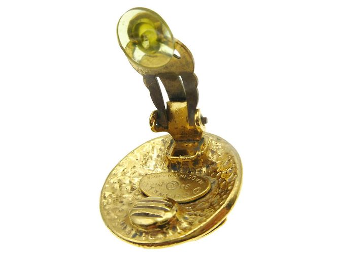 Clip Chanel CC in metallo D'oro - vista 6