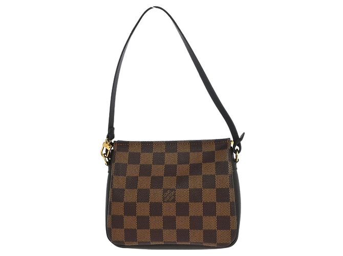 Louis Vuitton Trousse Make Up Damier Canvas Marrone - vista 2