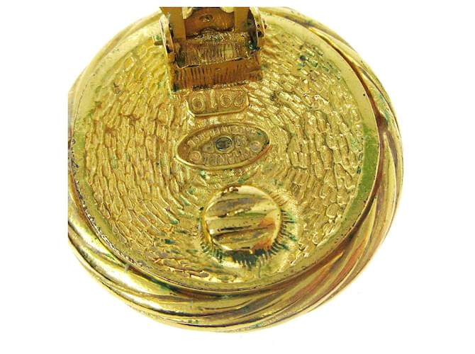 Clip Chanel CC in metallo D'oro - vista 2