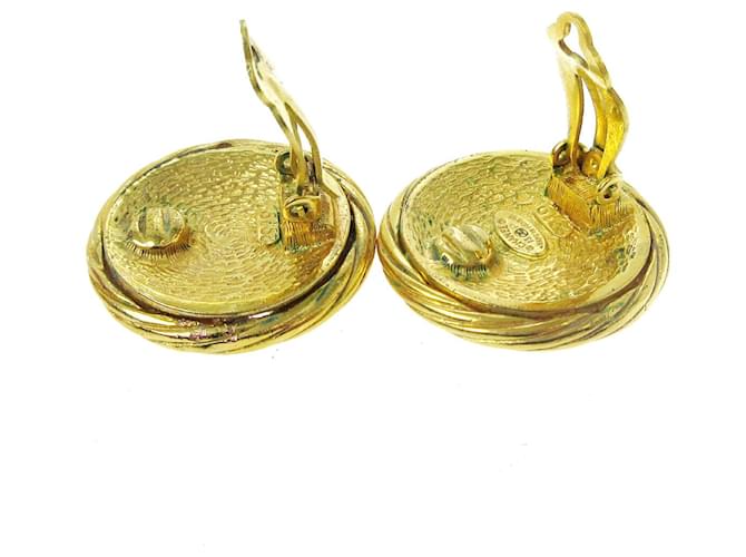 Clip Chanel CC in metallo D'oro - vista 5