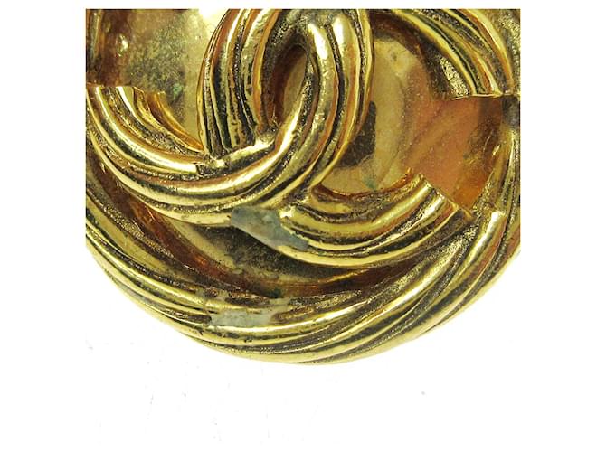 Clip Chanel CC in metallo D'oro - vista 6