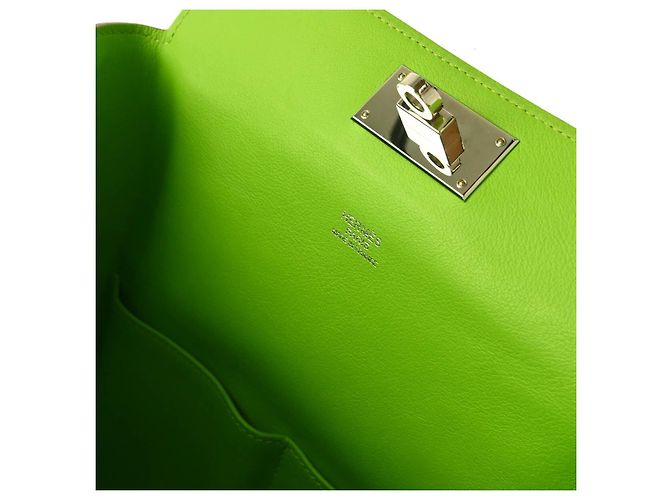 Hermès Hermes Toolbox Bag Swift 20 Grün - Ansicht 4