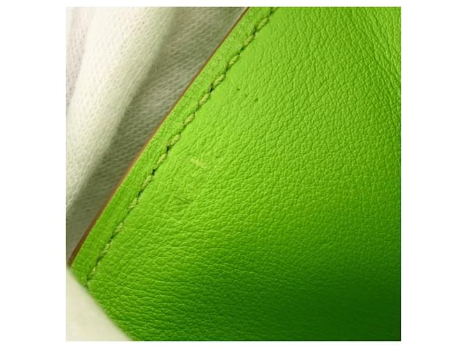 Hermès Hermes Toolbox Bag Swift 20 Grün - Ansicht 5