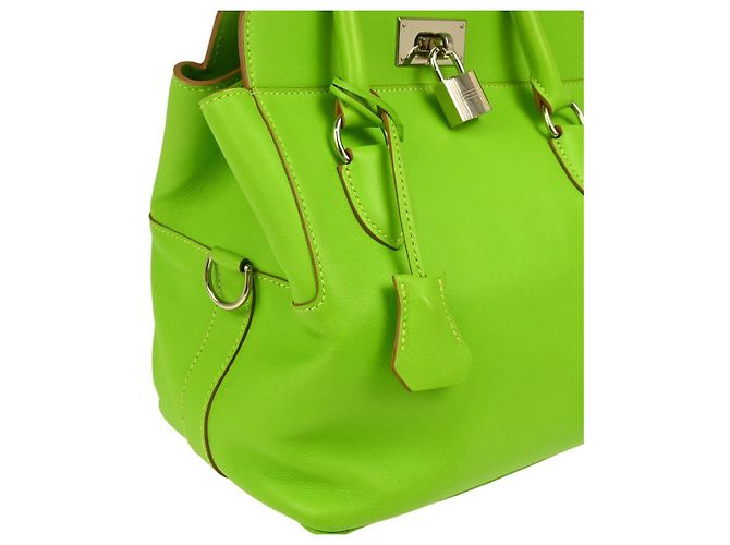 Hermès Hermes Toolbox Bag Swift 20 Grün - Ansicht 7