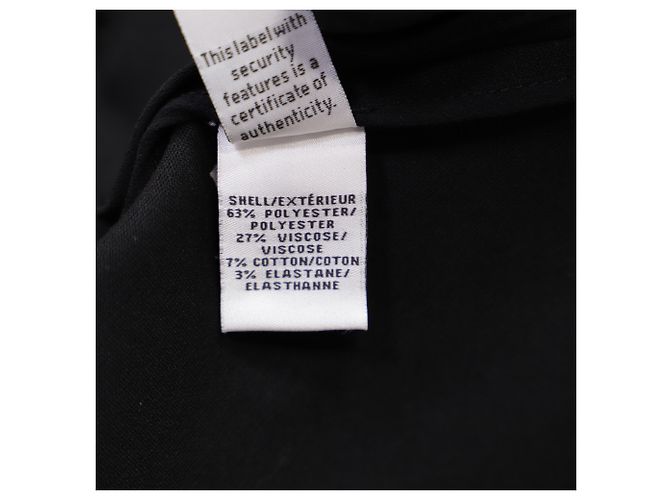 Maureen Mini Kleid mit Tiefer Taille aus schwarzem Polyester von Diane Von Furstenberg - Ansicht 6
