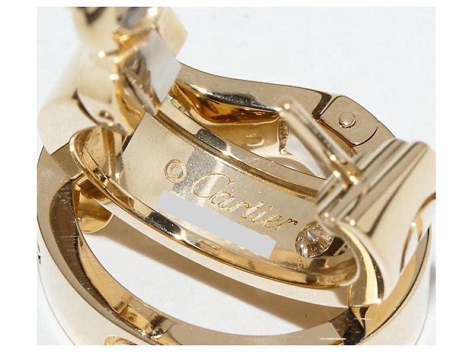Orecchini in diamante Cartier LOVE Au750 D'oro - vista 5