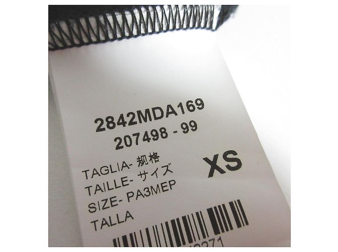 Autre Marque Vestido de algodón sin mangas MSGM con lazo Negro - vista 8