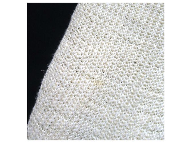 Autre Marque Cardigan in misto lino e seta BLAMINK Crudo - vista 4