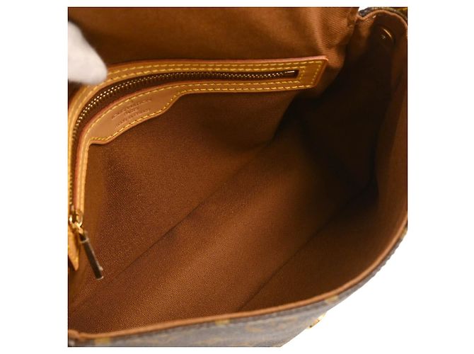 Louis Vuitton Looping Monogram Canvas Mini Castaño - vista 3