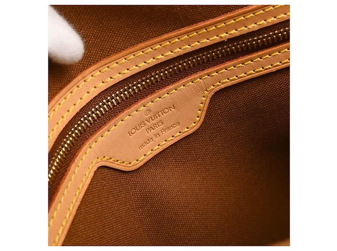 Louis Vuitton Looping Monogram Canvas Mini Castaño - vista 4